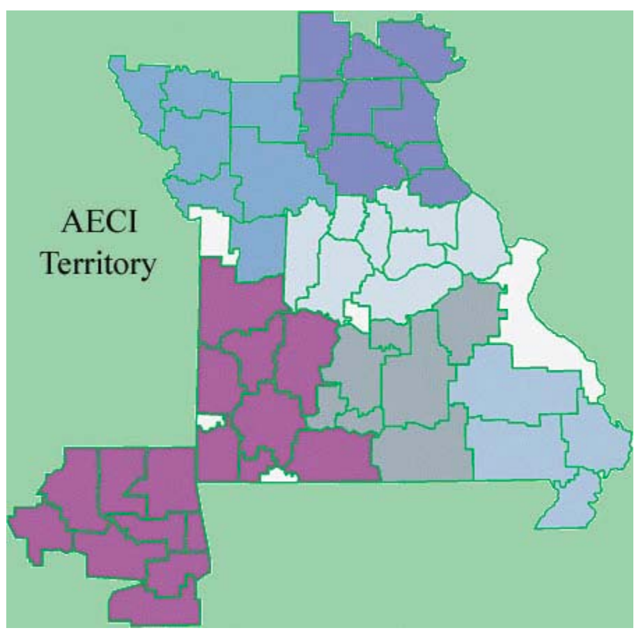 AECI Power Territory